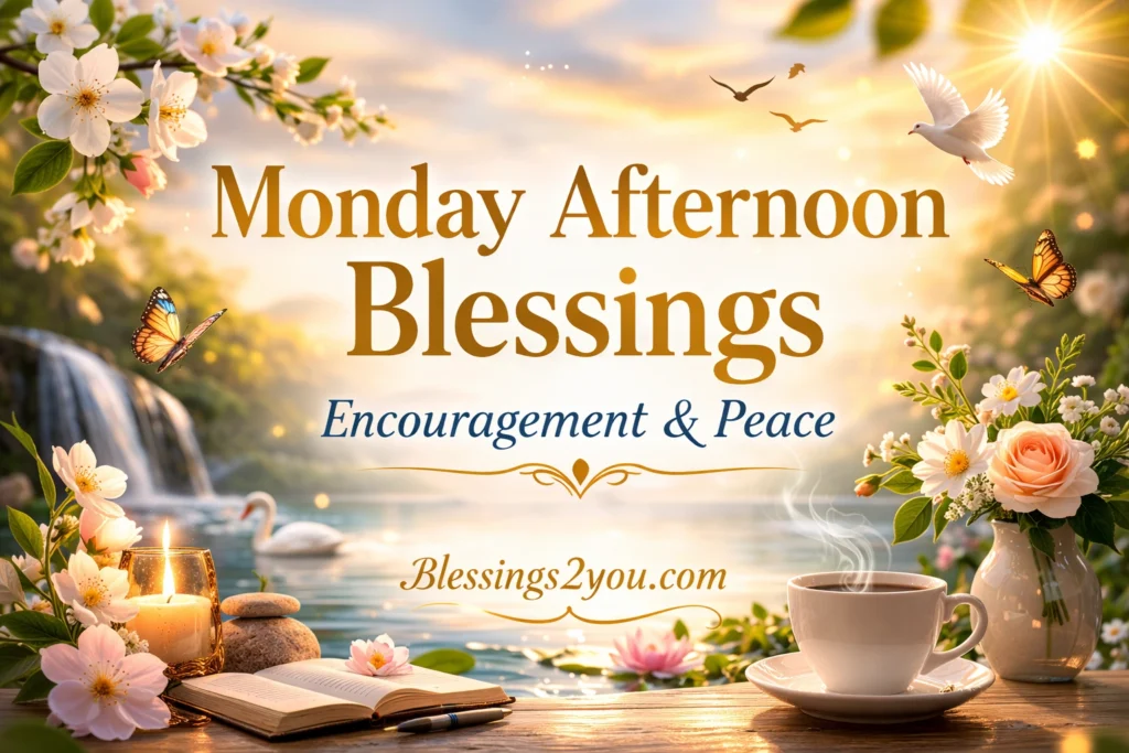 Why Monday Afternoon Blessings Transform Your Week