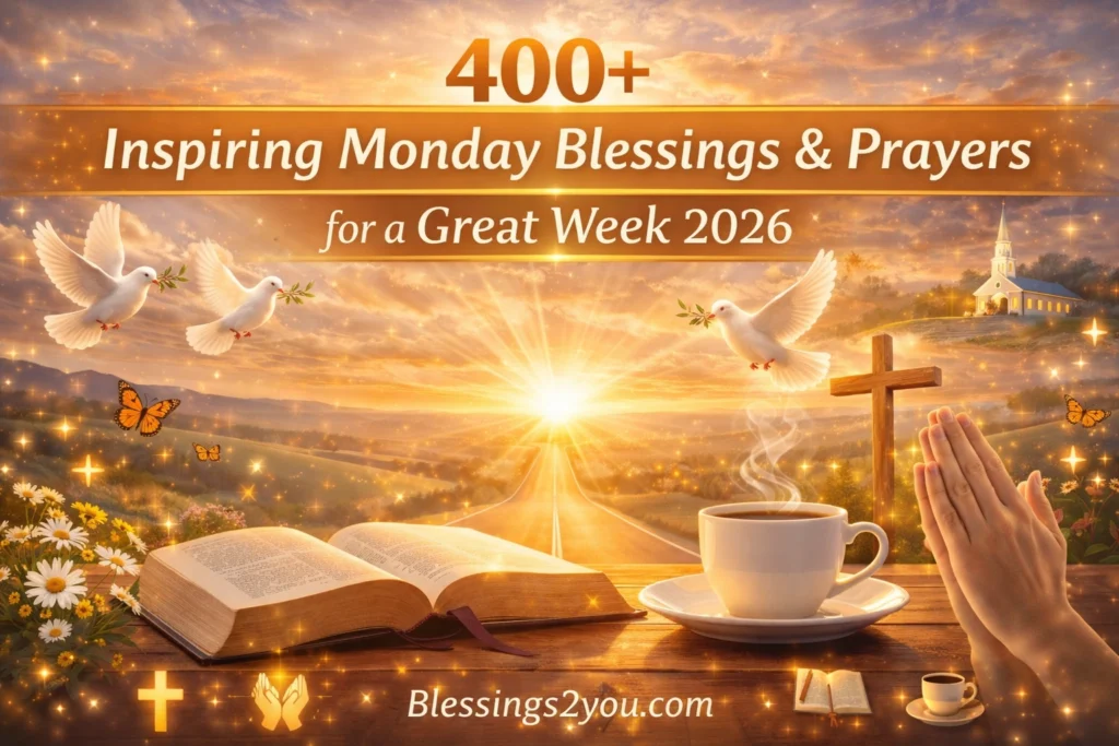 Peaceful Monday Blessings and Prayers