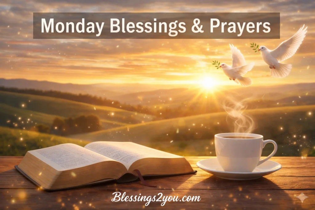 Morning Monday Blessings and Prayers