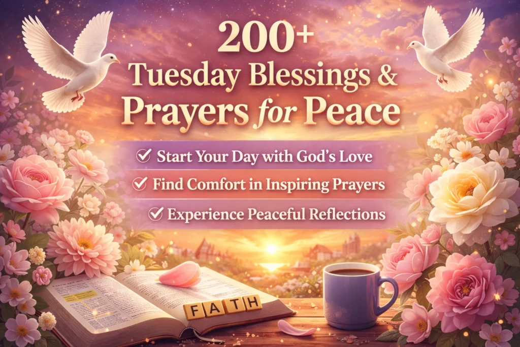 Best 200+ Good Morning Tuesday Blessings and Prayers Images