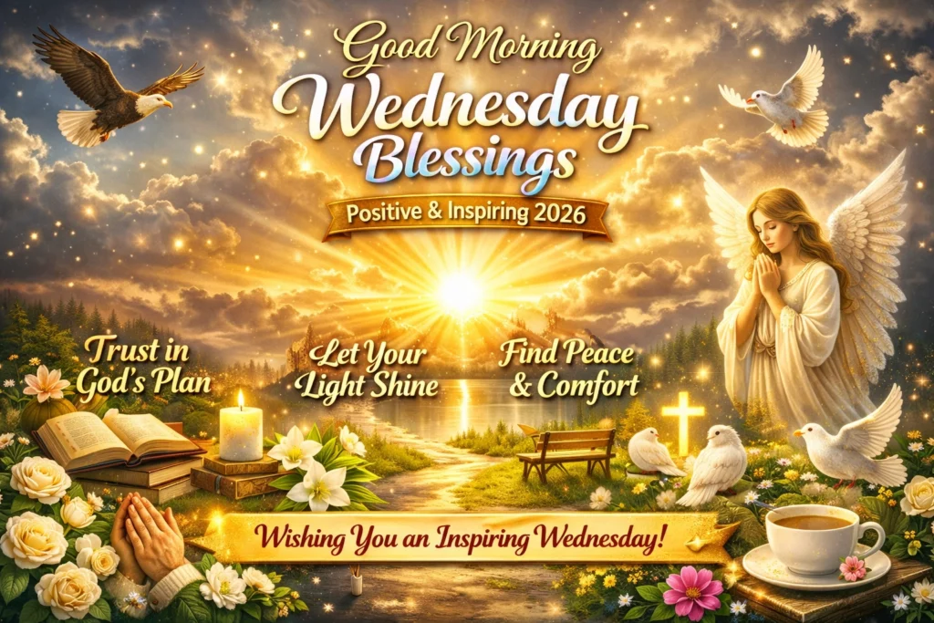 Inspirational Wednesday Morning Blessings to Uplift Your Day