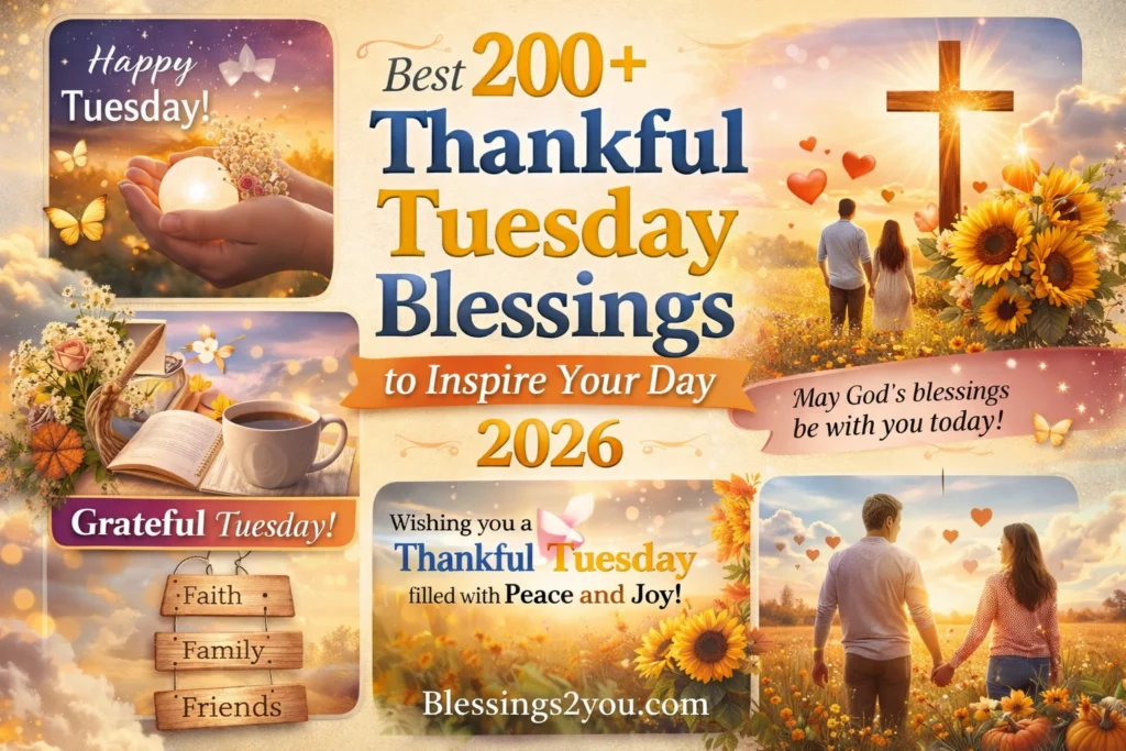 Best 200+ Thankful Tuesday Blessings to Inspire Your Day 2026