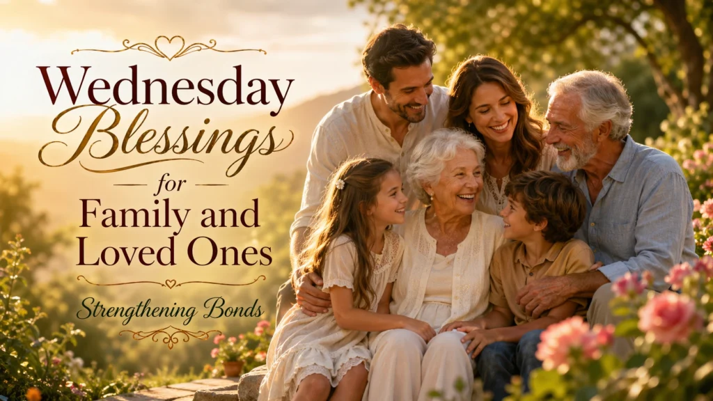 Wednesday Blessings for Family and Loved Ones: Strengthening Bonds