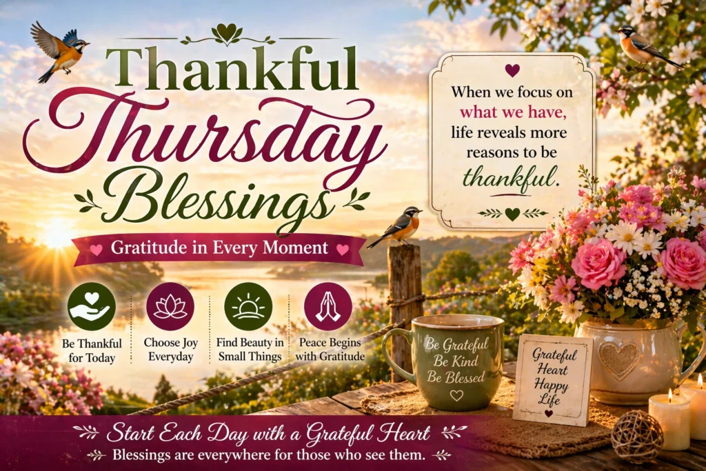 Thankful Thursday Blessings: Gratitude in Every Moment