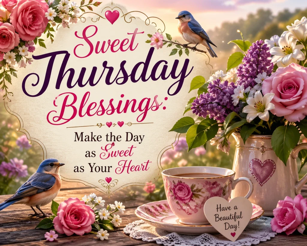 Sweet Thursday Blessings: Make the Day as Sweet as Your Heart
