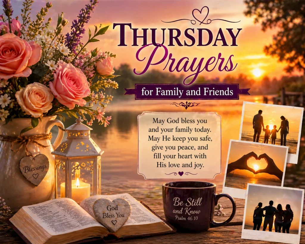 Thursday Prayers for Family and Friends