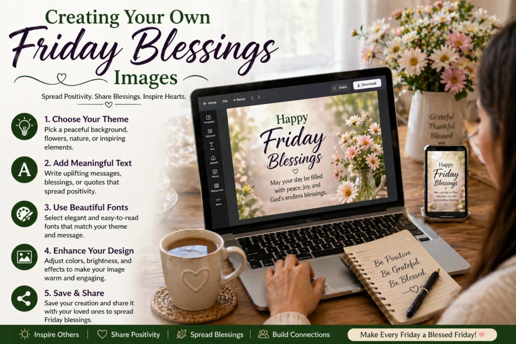 Creating Your Own Friday Blessings Images