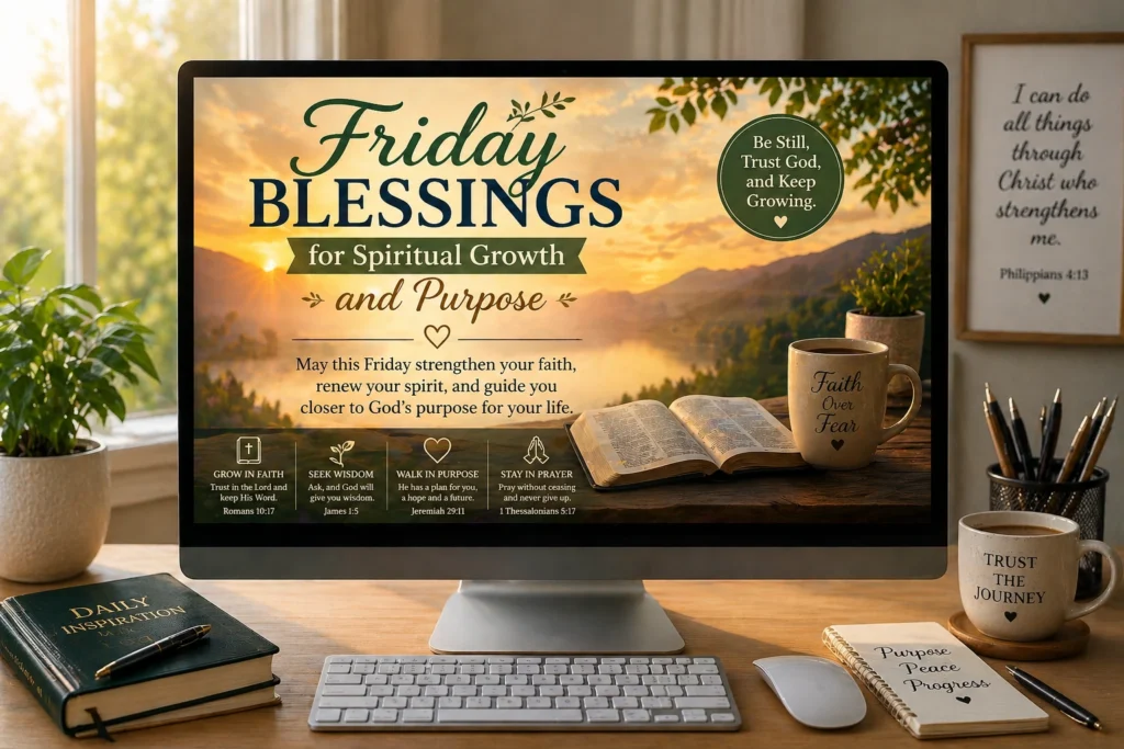 Friday Blessings for Spiritual Growth and Purpose
