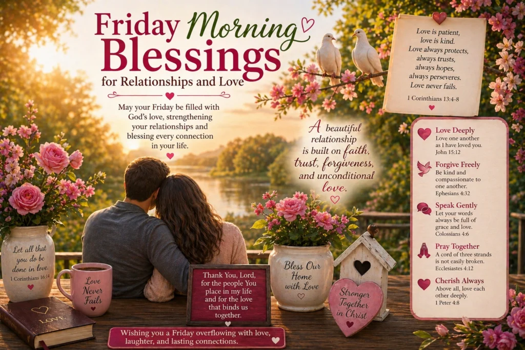 Friday Morning Blessings for Relationships and Love