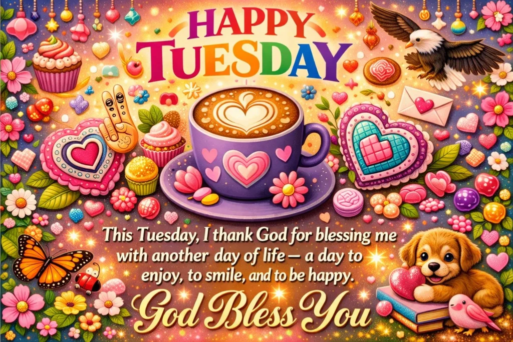 Prayer for a Peaceful Tuesday Blessings