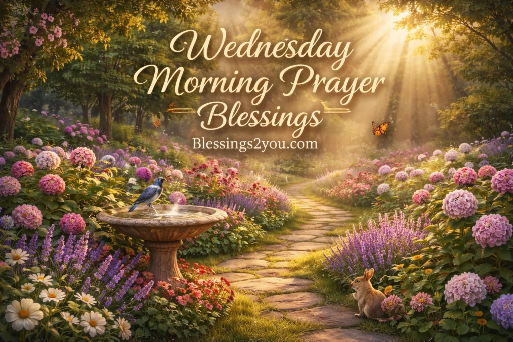 Spiritual Reflection and Wednesday Prayers