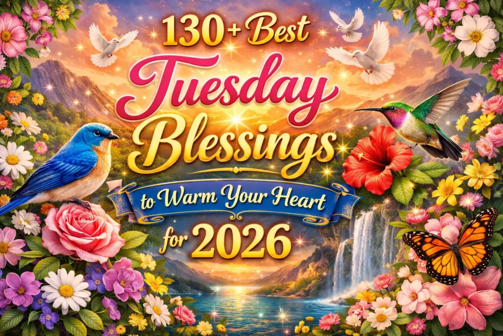 130+ Best Tuesday Blessings to Warm Your Heart for 2026