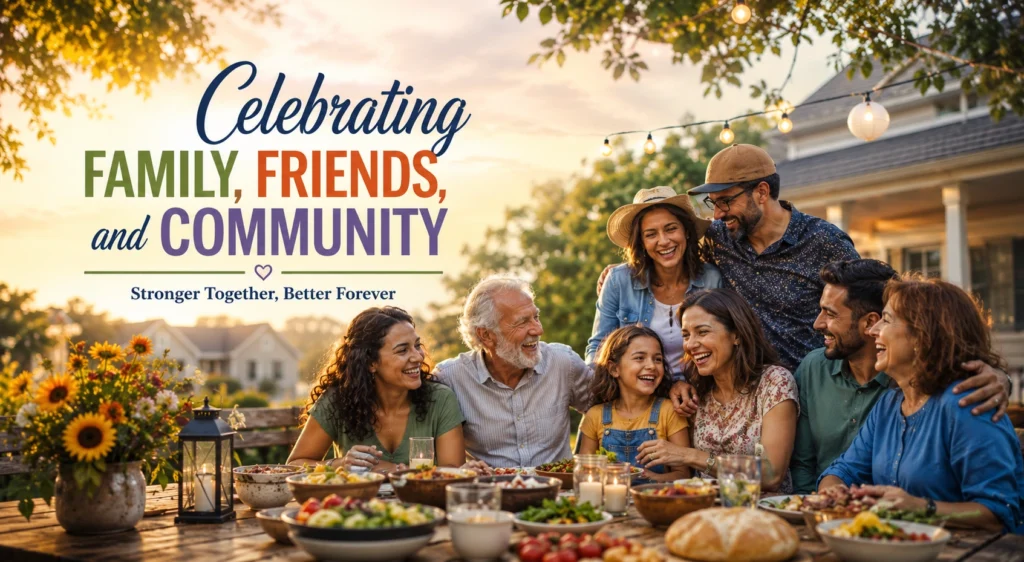 Celebrating Family, Friends, and Community
