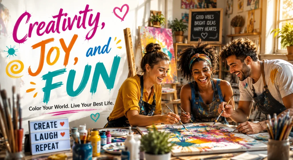Creativity, Joy, and Fun