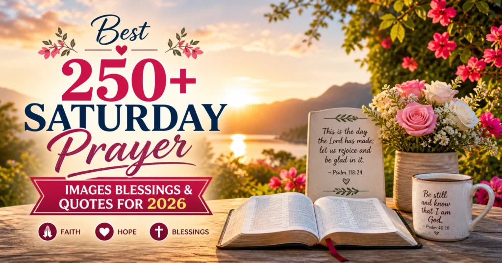 Best 250+ Saturday Prayer Images Blessings & Quotes for 2026