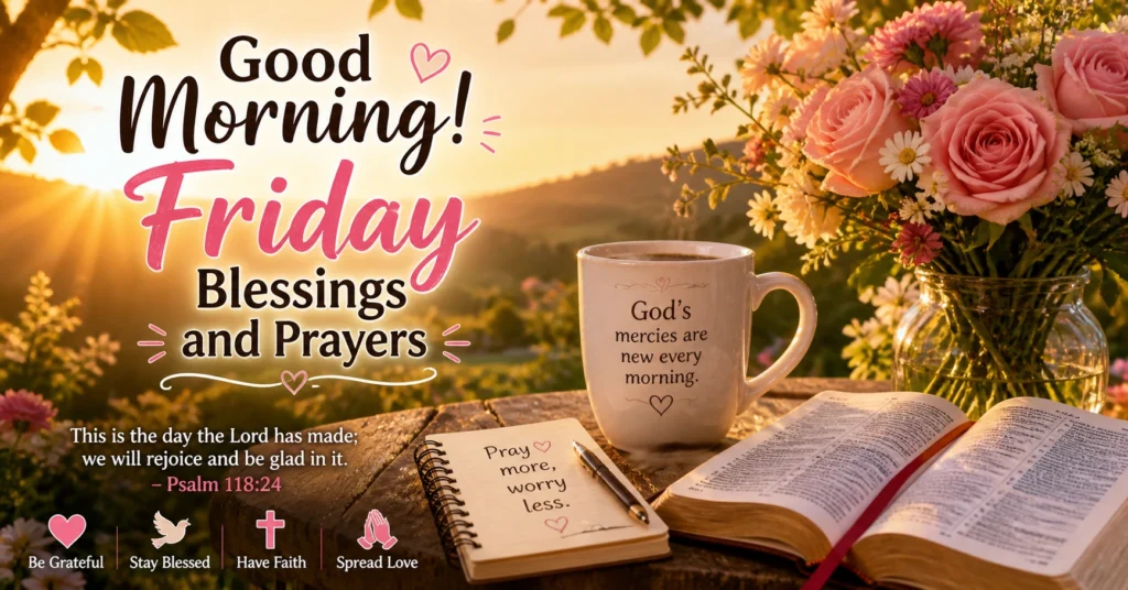 Good Morning Friday Blessings and Prayers Images