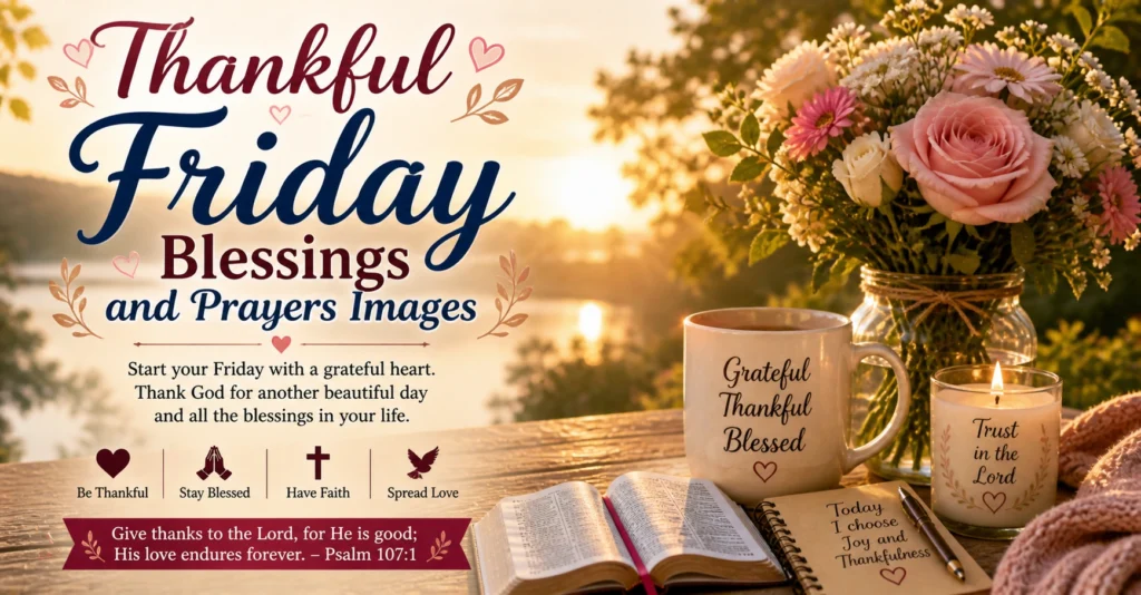 Thankful Friday Blessings and Prayers Images