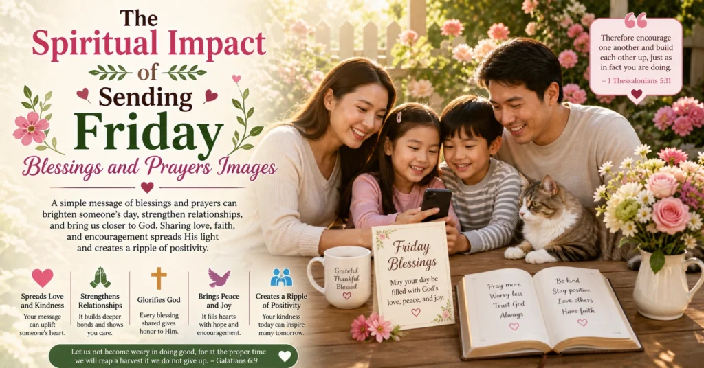 The Spiritual Impact of Sending Friday Blessings and Prayers Images