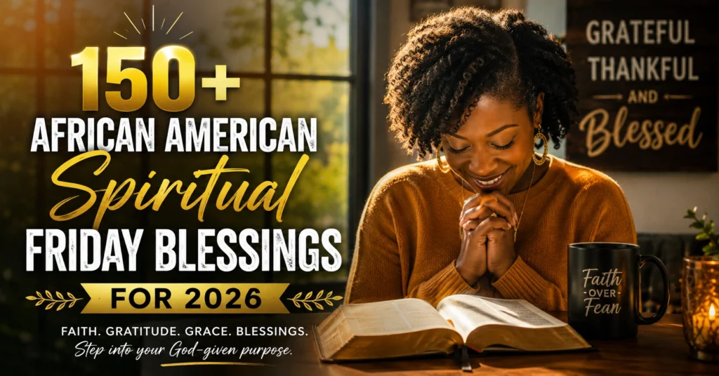 150+ African American Spiritual Friday Blessings for 2026