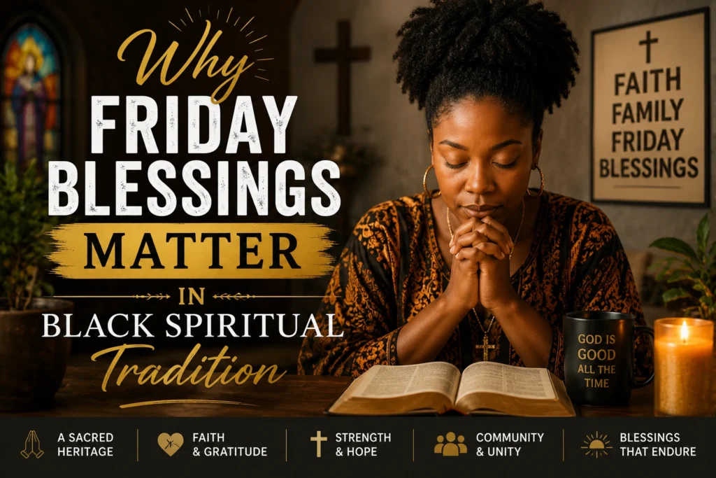 Why Friday Blessings Matter in Black Spiritual Tradition