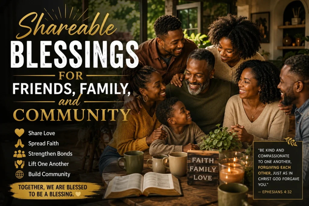 Shareable Blessings for Friends, Family, and Community