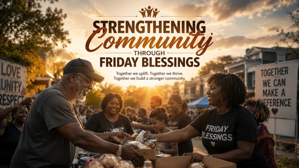 Strengthening Community Through Friday Blessings