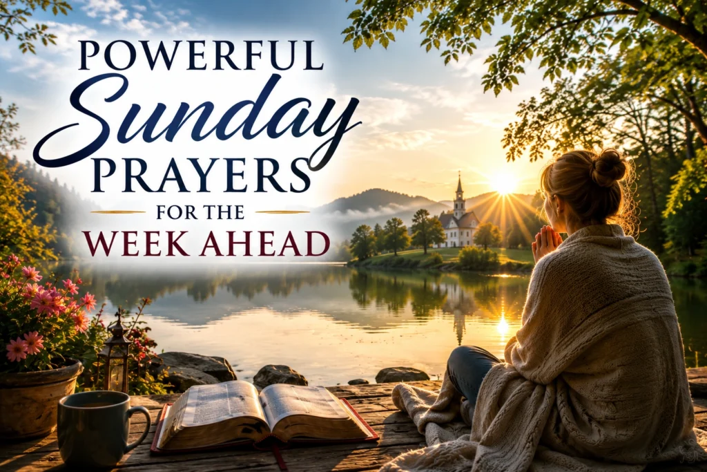 Powerful Sunday Prayers for the Week Ahead