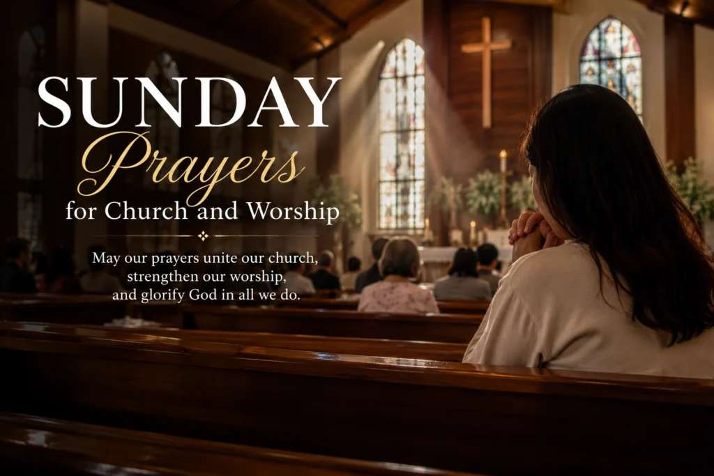 Sunday Prayers for Church and Worship