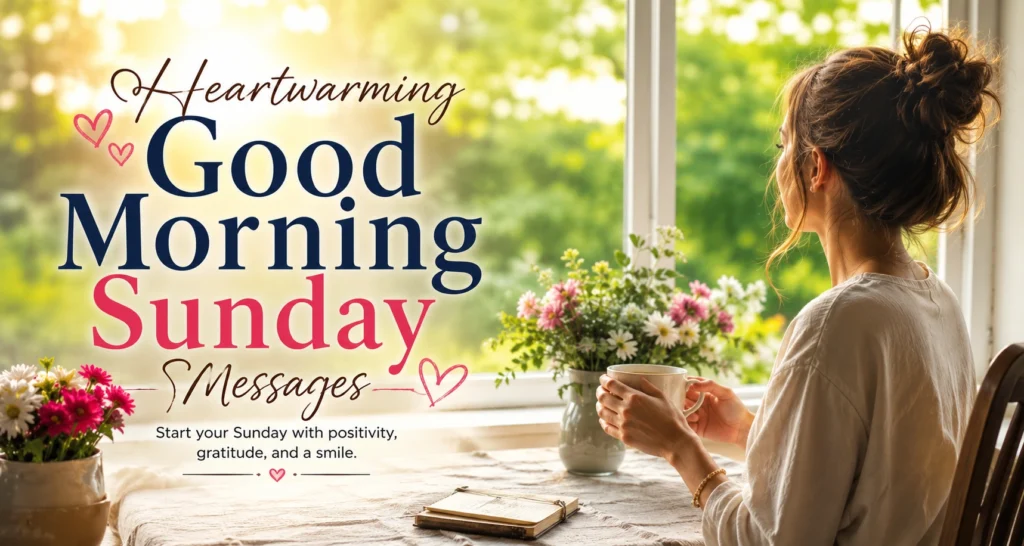 Heartwarming Good Morning Sunday Messages