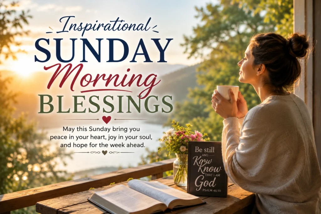 Inspirational Sunday Morning Blessings