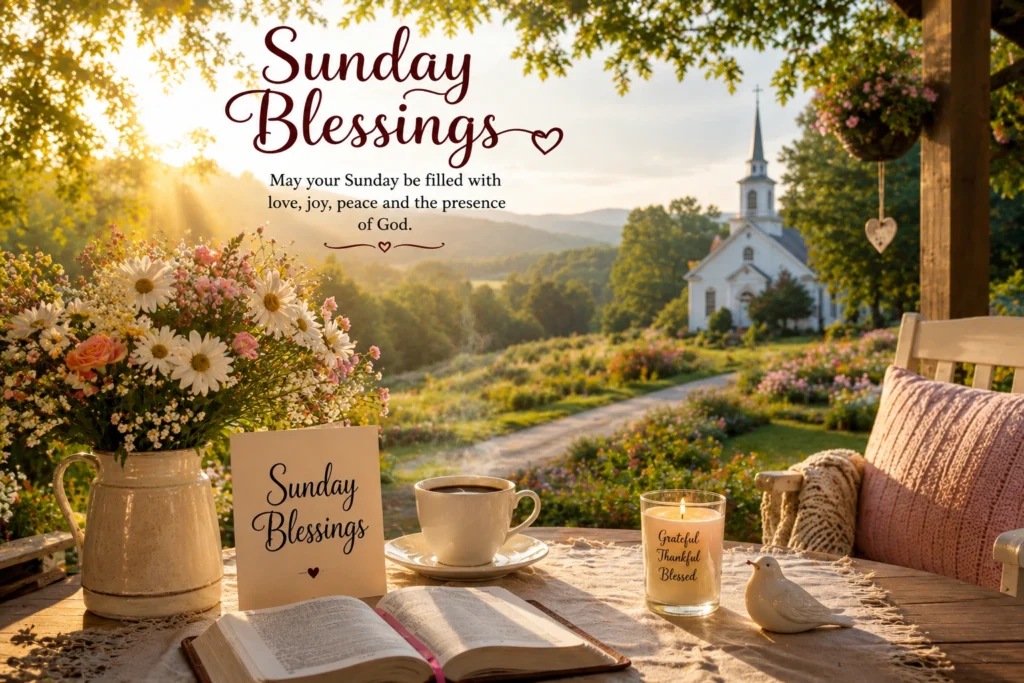 Sunday Blessings for Images and Greeting Cards