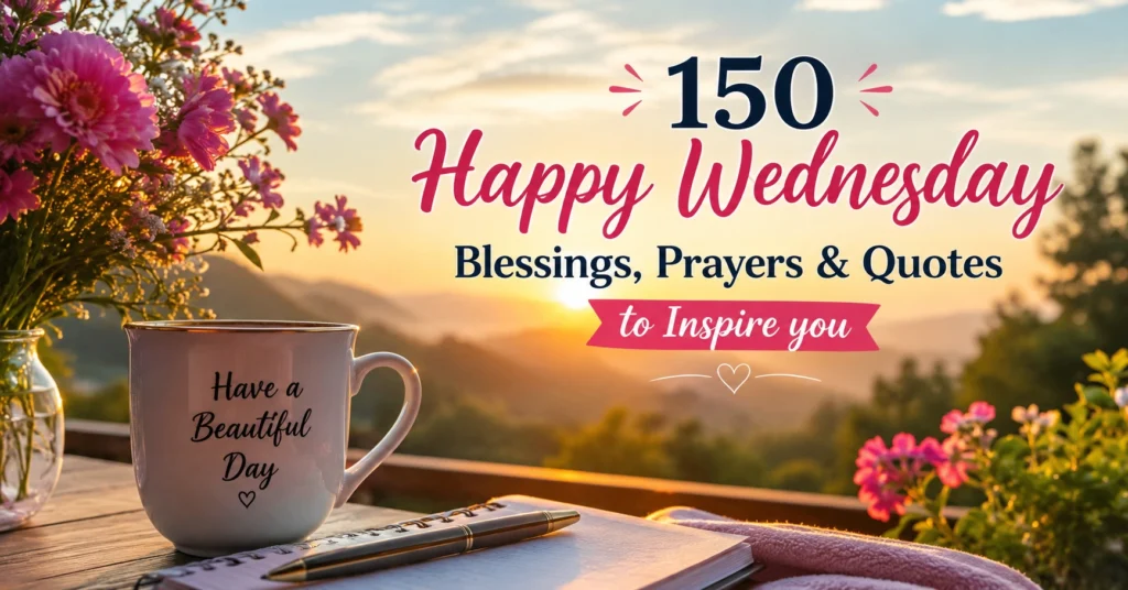 150 Happy Wednesday Blessings, Prayers & Quotes to Inspire you