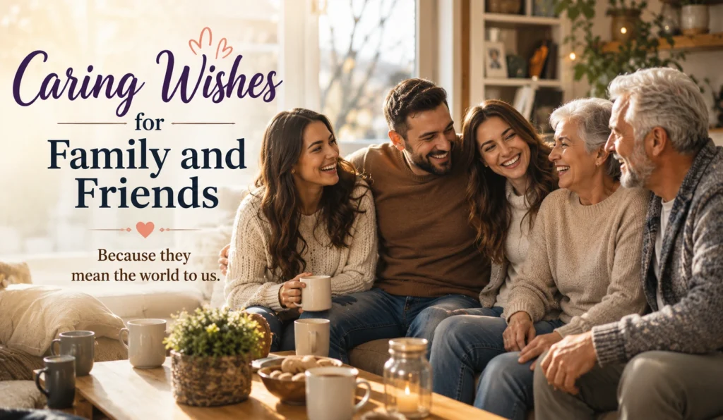 Caring Wishes for Family and Friends