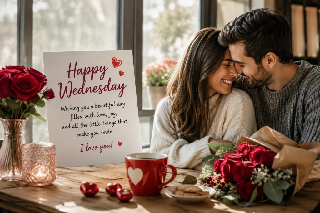 Affectionate Wednesday Wishes for Your Partner