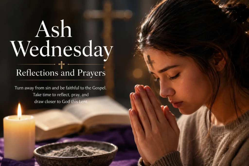 Ash Wednesday Reflections and Prayers