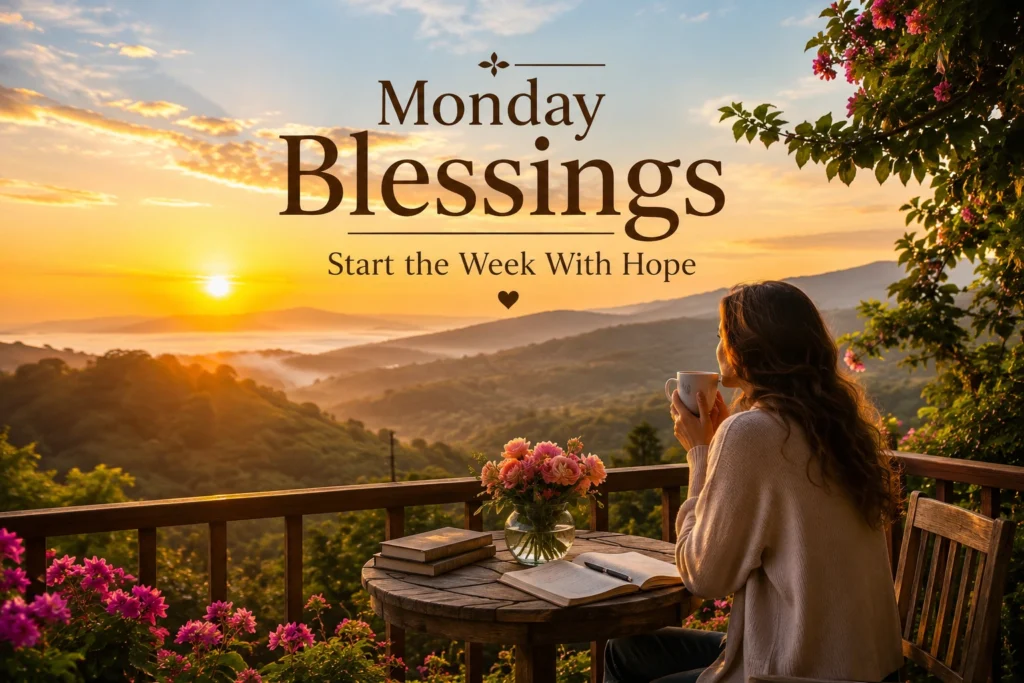Monday Blessings: Start the Week With Hope