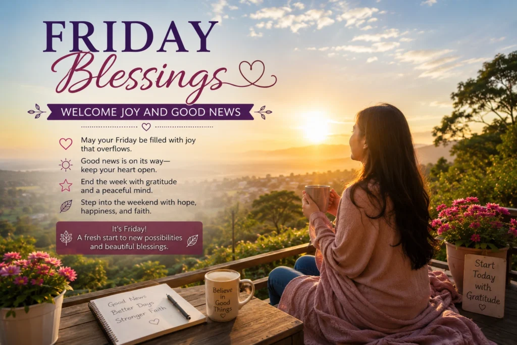 Friday Blessings: Welcome Joy and Good News