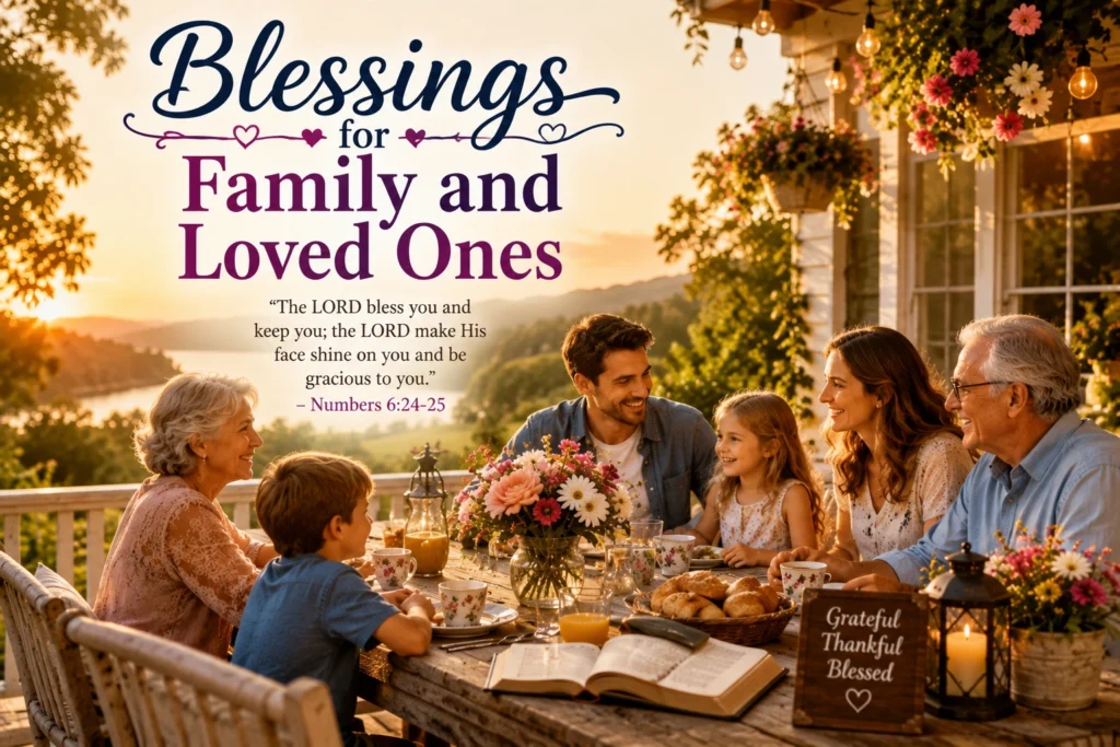 Blessings for Family and Loved Ones